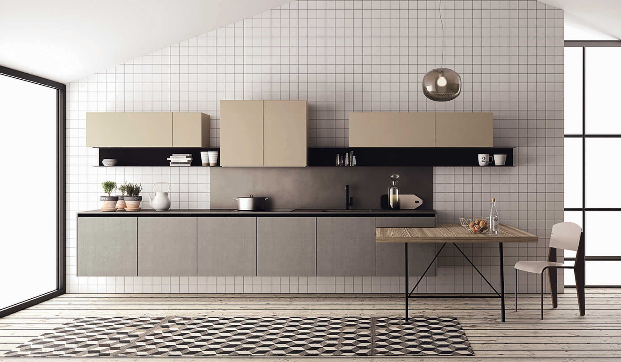 מטבח יוקרה doimo cucine מדגם FJORD